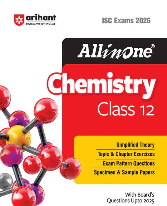 ISC All in One Chemistry Class 12 Exam 2026 
